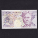 Bank of England (B358) Gill, £20, first million & low serial, A01 000800, UNC
