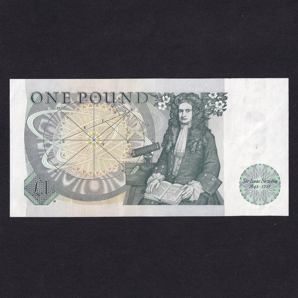Bank of England (B341) Somerset, £1, last million, DY21, Good EF