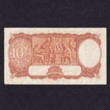 Australia (P25d) 10 Shillings, KGVI, Coombs/ Wilson, A94 274399, VF