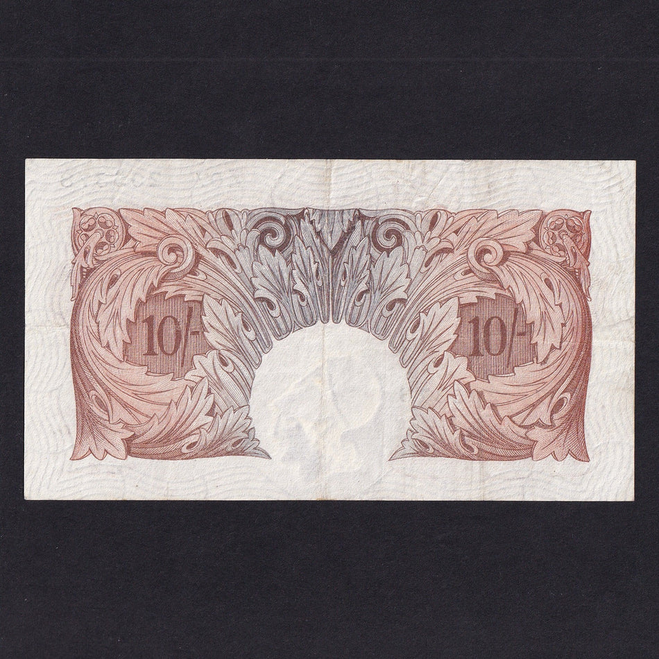 Bank of England (B210) Mahon, 10 Shillings, Z07, Fine