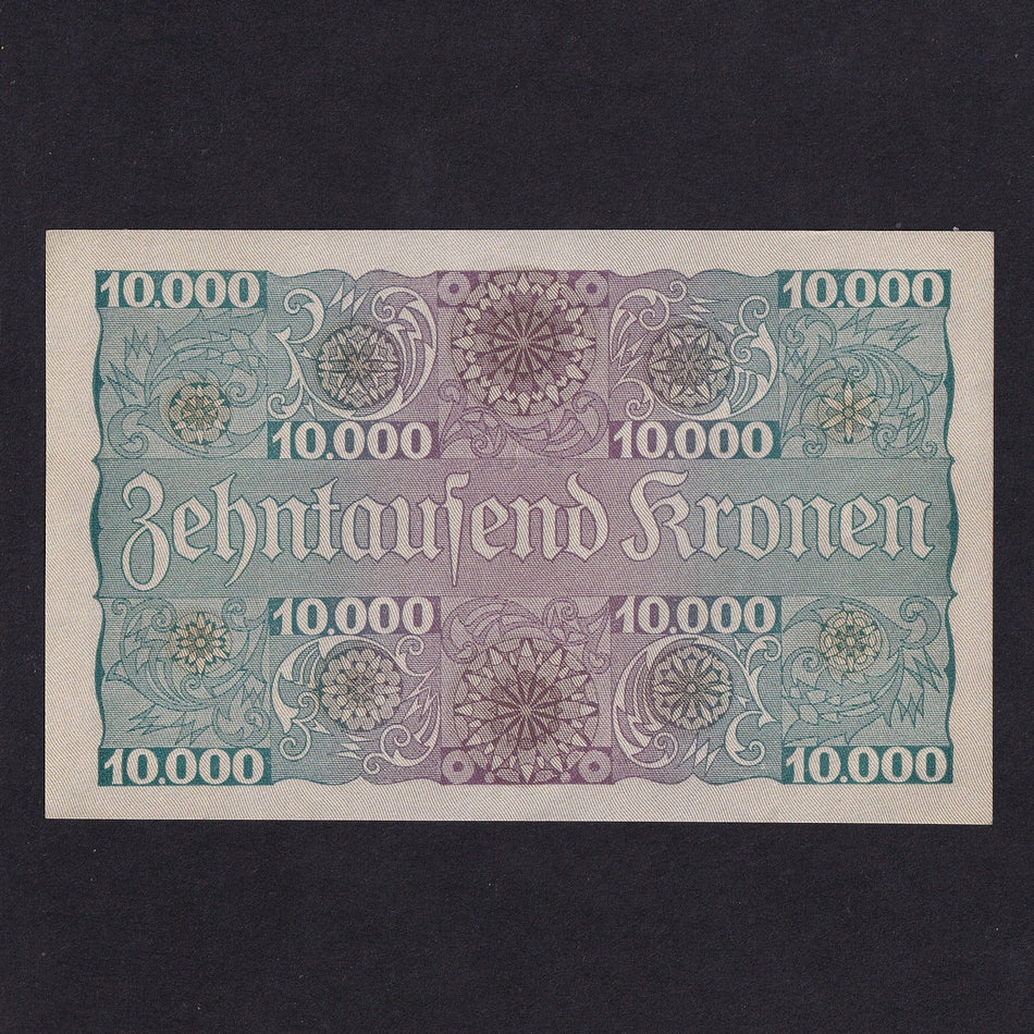 Austria (P85) 10,000 Kronen, 2nd January 1924, 1062, Good EF