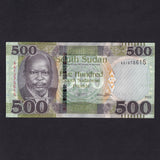 South Sudan, 500 Sudanese Pounds, 2021, PNL, Good EF