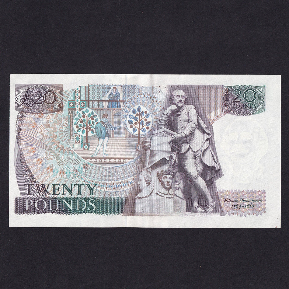 Bank of England (B355) Gill, £20, 25R, EF