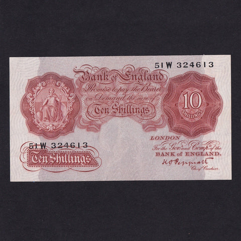 Bank of England (B236) Peppiatt, 10 Shillings, unthreaded, 51W, pre-war, EF