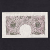 Bank of England (B251) Peppiatt, 10 Shillings, E78D, mauve, EF