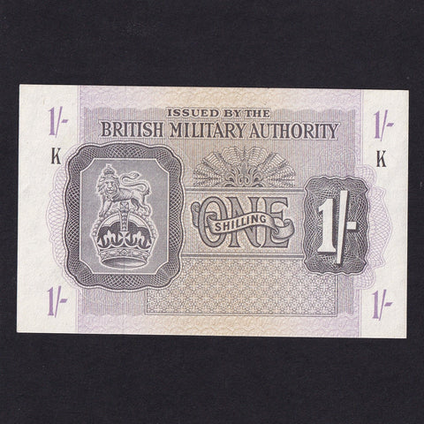 Great Britain (PM2) British Military Authority, 1 Shilling, ND (1943), WWII, UNC