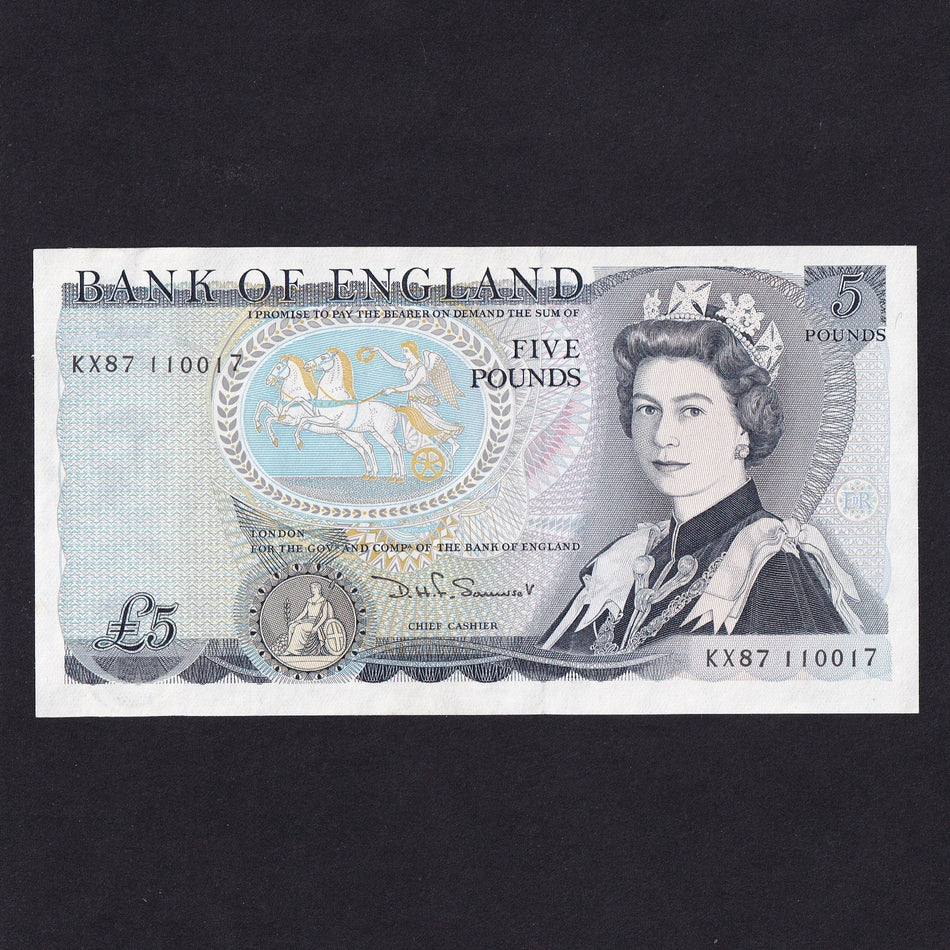 Bank of England (B343) Somerset, £5, KX63, UNC