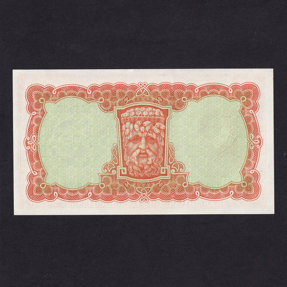 Ireland (P63a) 10 Shillings, 6th June 1968, 89P 863966, last date & prefix, count crease, A/UNC