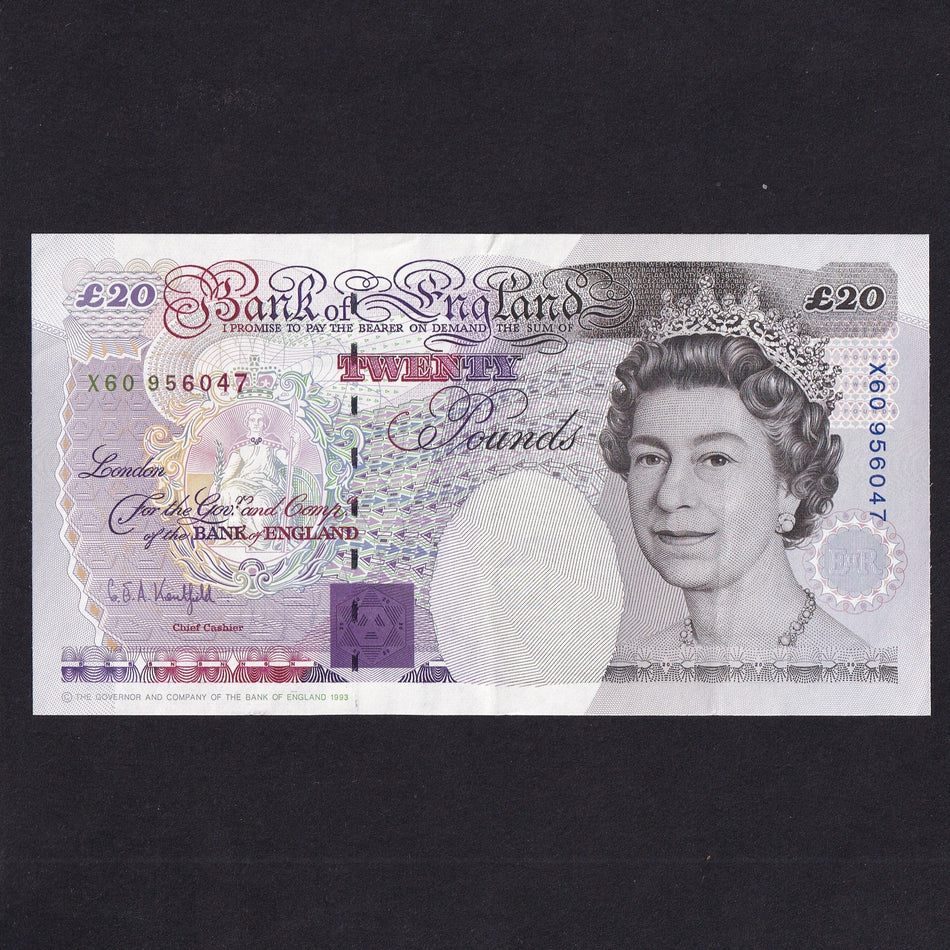 Bank of England (B374) Kentfield, £20, X60, EF