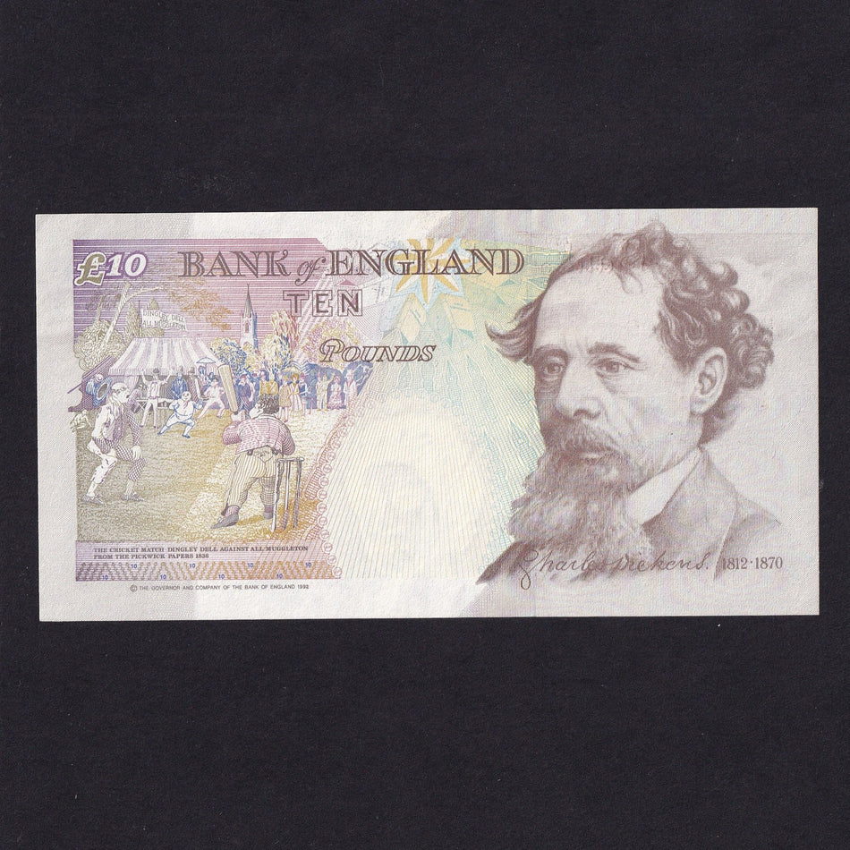 Bank of England (B368) £10 replacement, M36 889095, Good EF