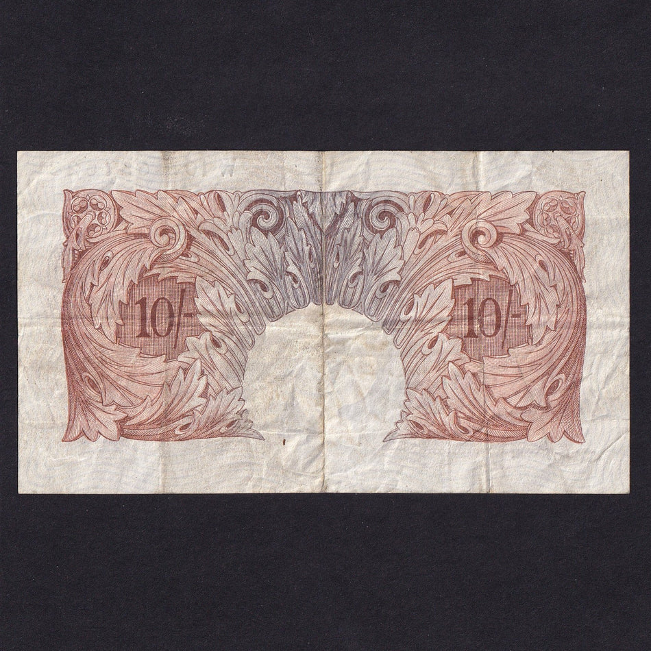 Bank of England (B210) Mahon, 10 Shillings, W10, VG