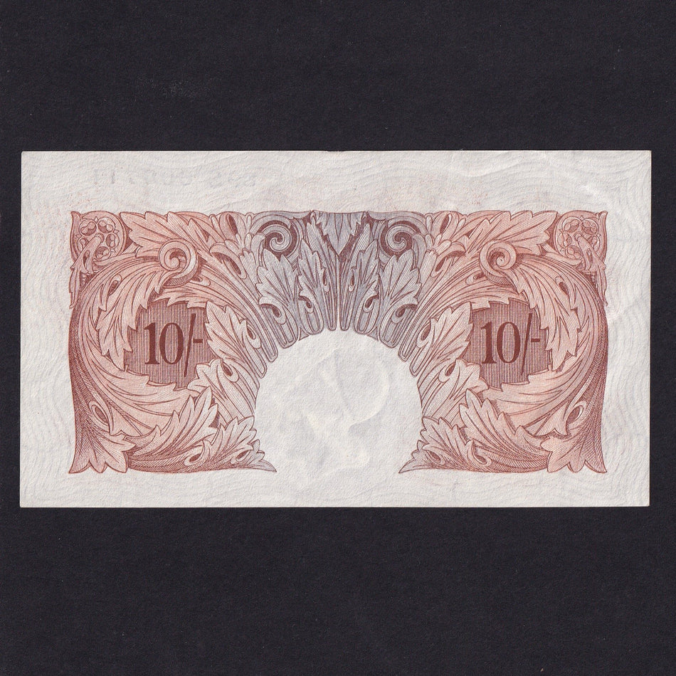 Bank of England (B236) Peppiatt, 10 Shillings, pre-war, without thread, A/EF