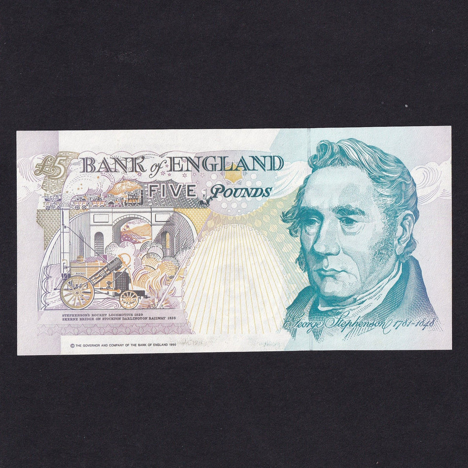 Bank of England (B363) Kentfield, £5, first series, AA36, UNC