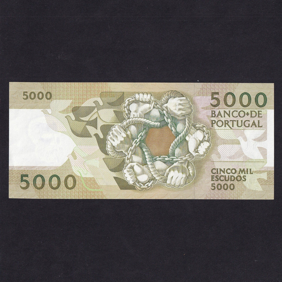 Portugal (P184e) 5000 Escudos, 18th March 1993, A/UNC