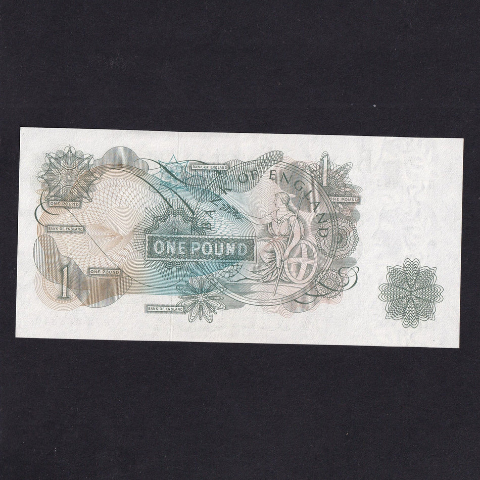 Bank of England (B290) Hollom, £1 replacement, 87M, UNC