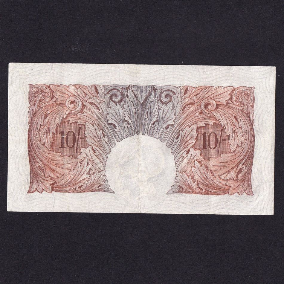 Bank of England (B210) Mahon, 10 Shillings, W73, Good Fine