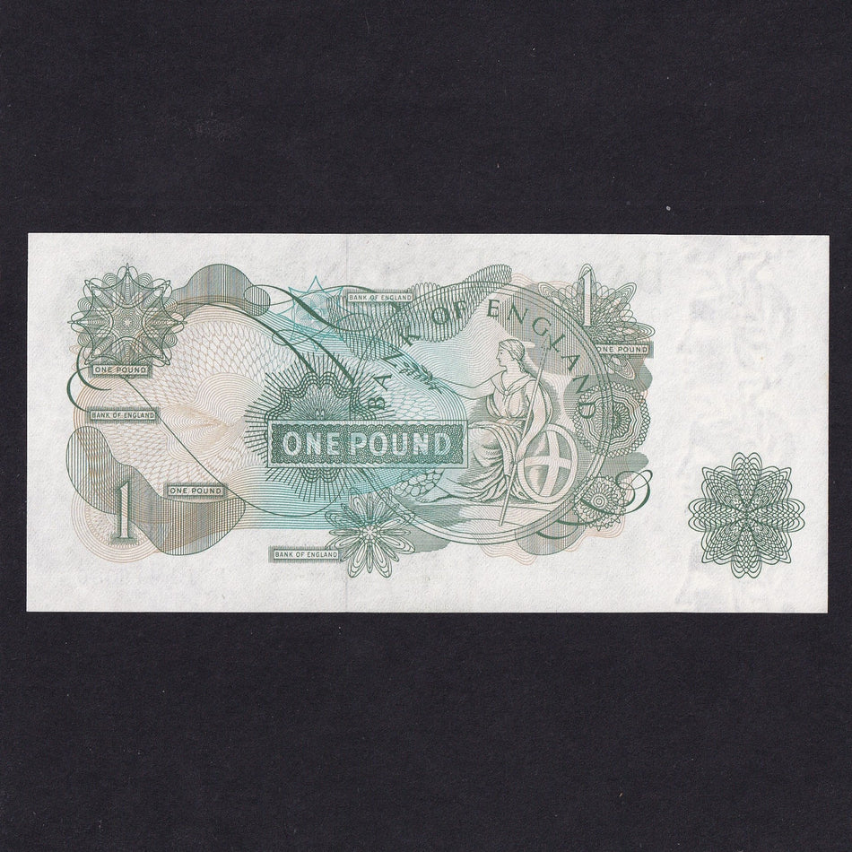 Bank of England (B323) Page, £1 replacement, MT13, UNC