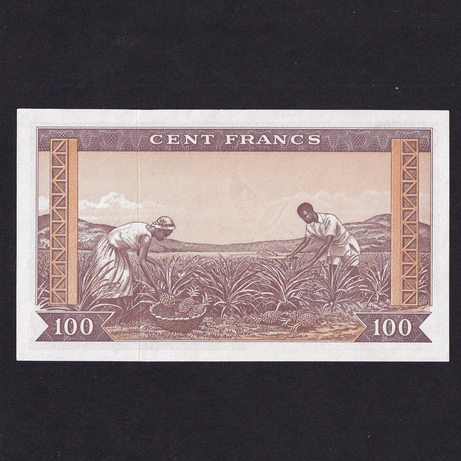 Guinea (P13a) 100 Francs, 1960, President Touré, UNC