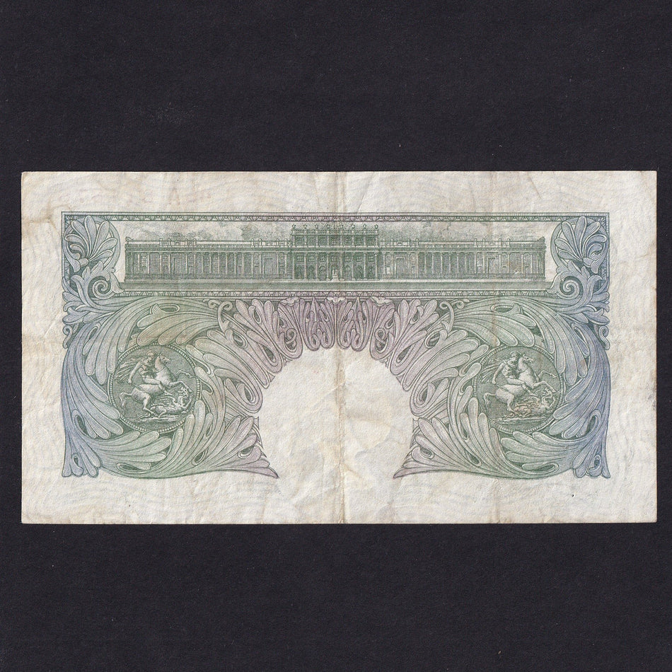 Bank of England (B226) Catterns, £1, 46A, pressed, Fine