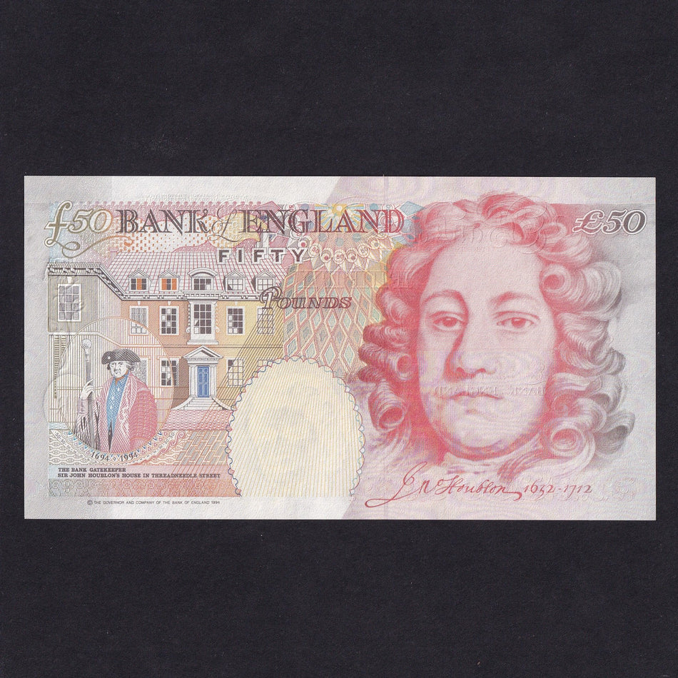 Bank of England (B404) Bailey, £50, M38, A/UNC