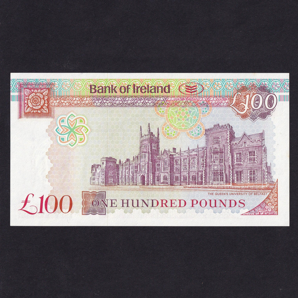 Northern Ireland (P82) Bank of Ireland, £100, 1st March 2005, A405929, PMI LTN BA141, UNC