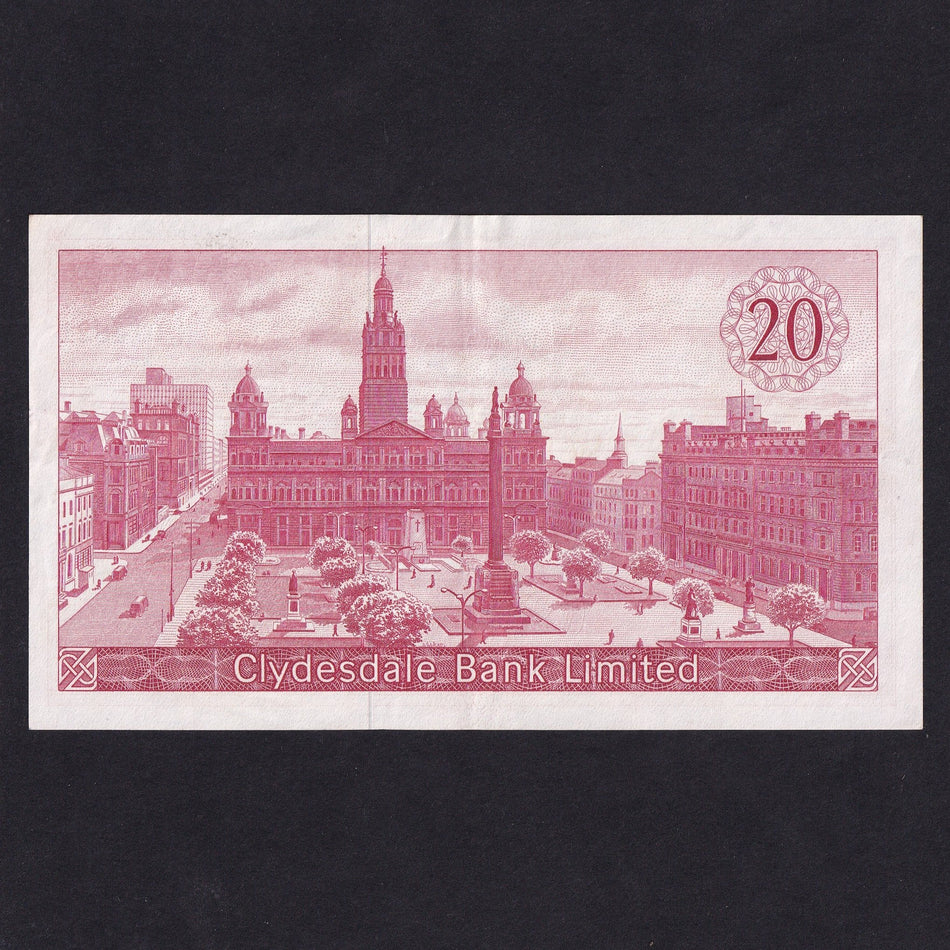 Scotland (P200) £20, 19th November 1964, PMS CL33, A/EF