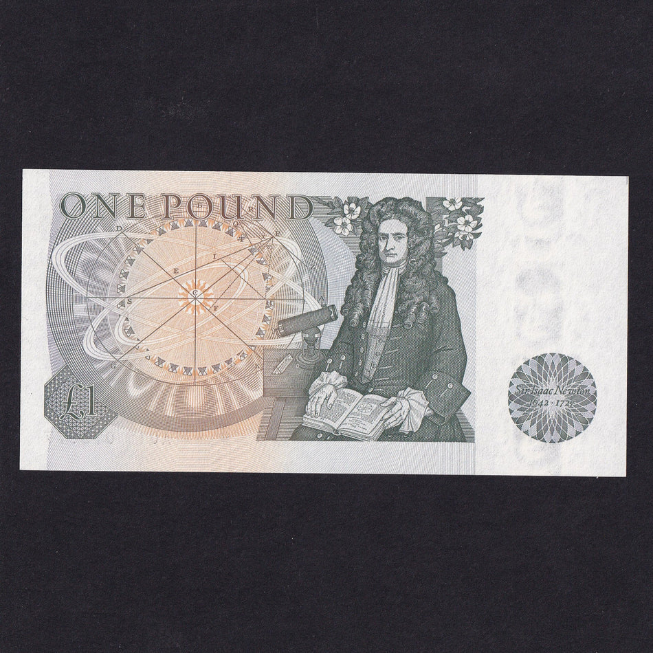 Bank of England (B337) Page, £1, first million, A01, UNC