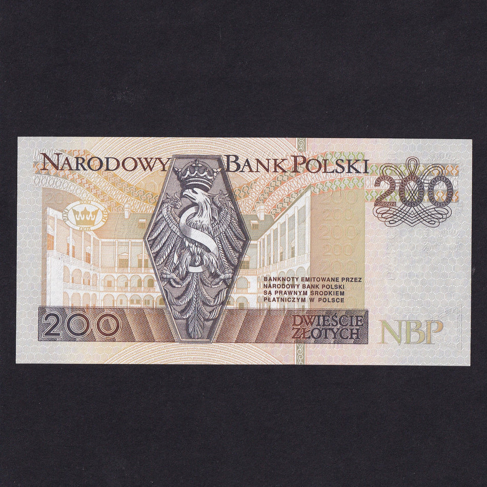 Poland (P177) 200 Zloty, 1994, DU6395937, UNC