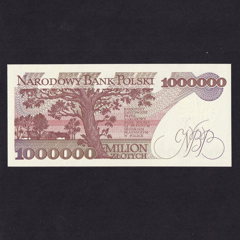 Poland (P157) 1,000,000 Zloty, 1991, E2959764, UNC