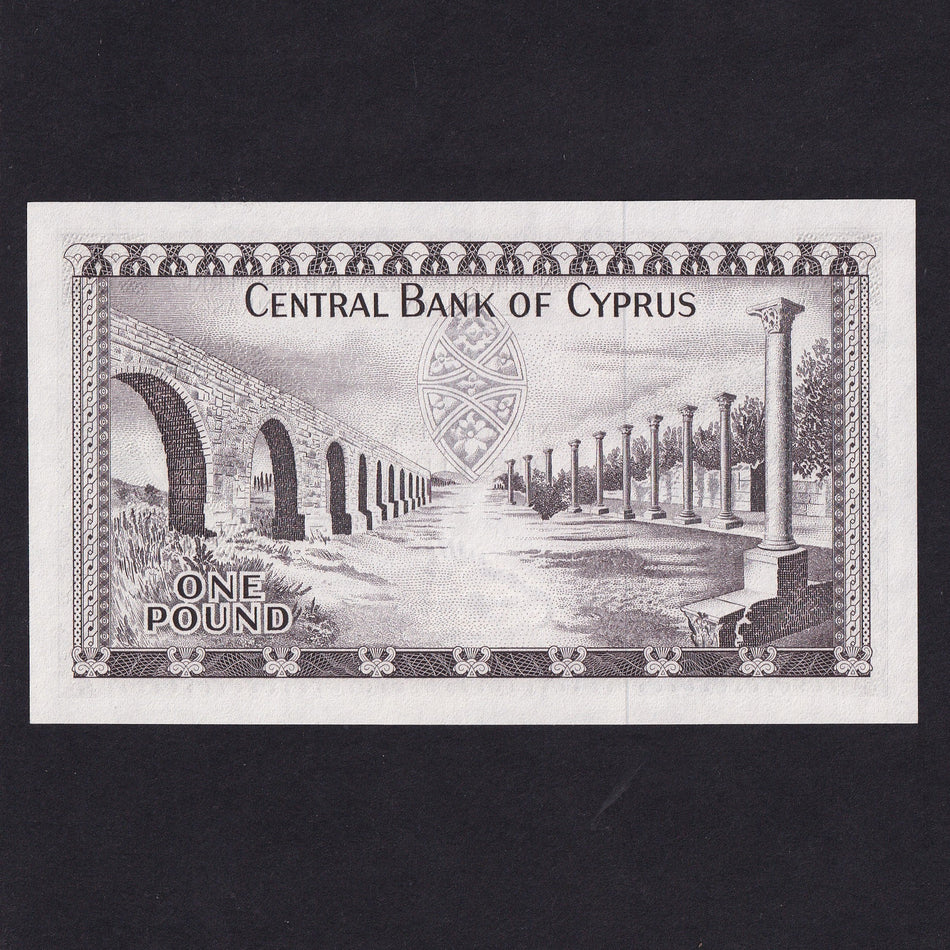 Cyprus (P43h) £1, 1st June 1974, I/67 213015, UNC