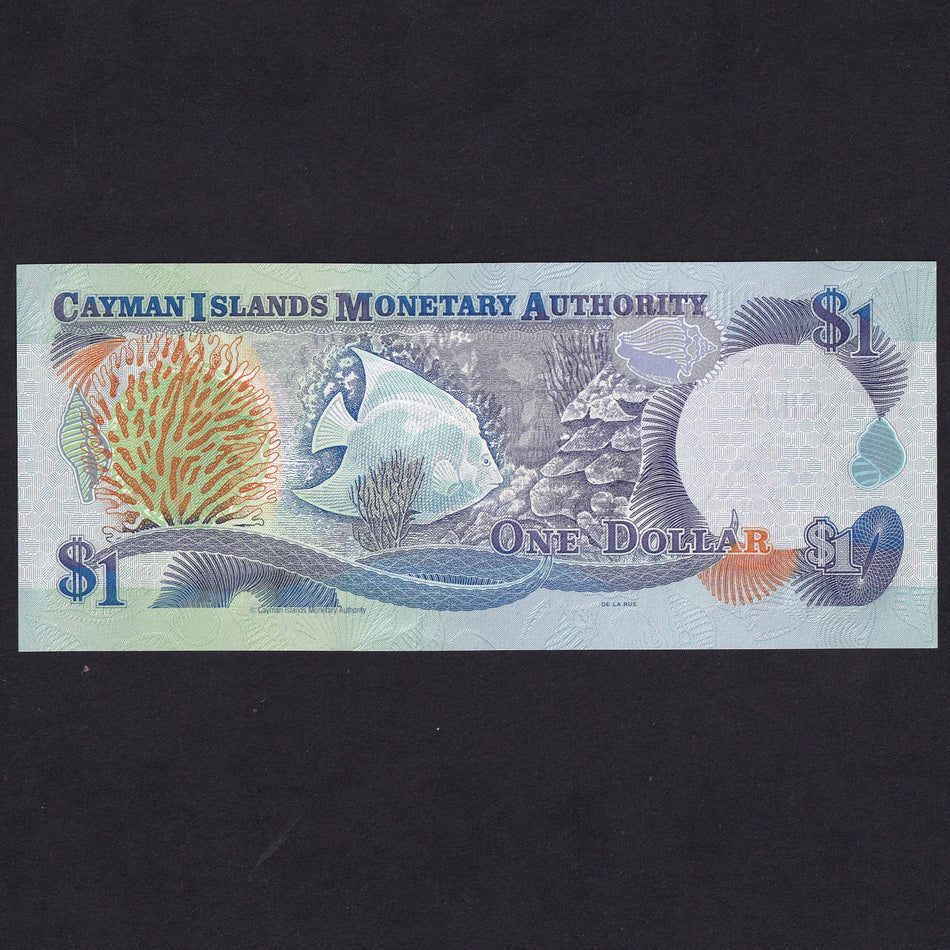 Cayman Islands (P21b) $1, QEII, 1998, C/2 000502, UNC