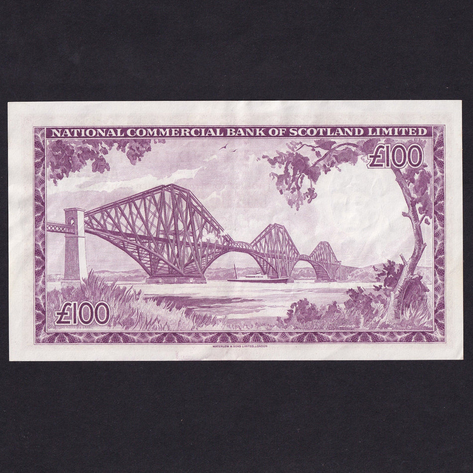 Scotland (P268) (PMS NC5) National Commercial, £100, 16.09.1959, A021329, EF