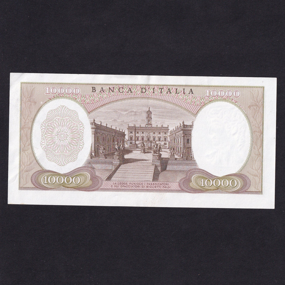 Italy (P97e) 10,000 Lire, 1970, Carli/ Lombardo, Good EF