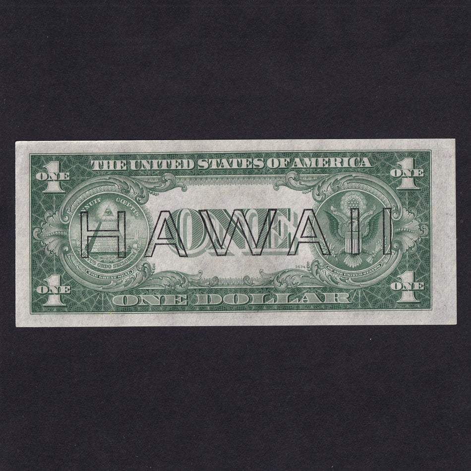 Hawaii (P36) $1, series 1935A, S43201703C, UNC