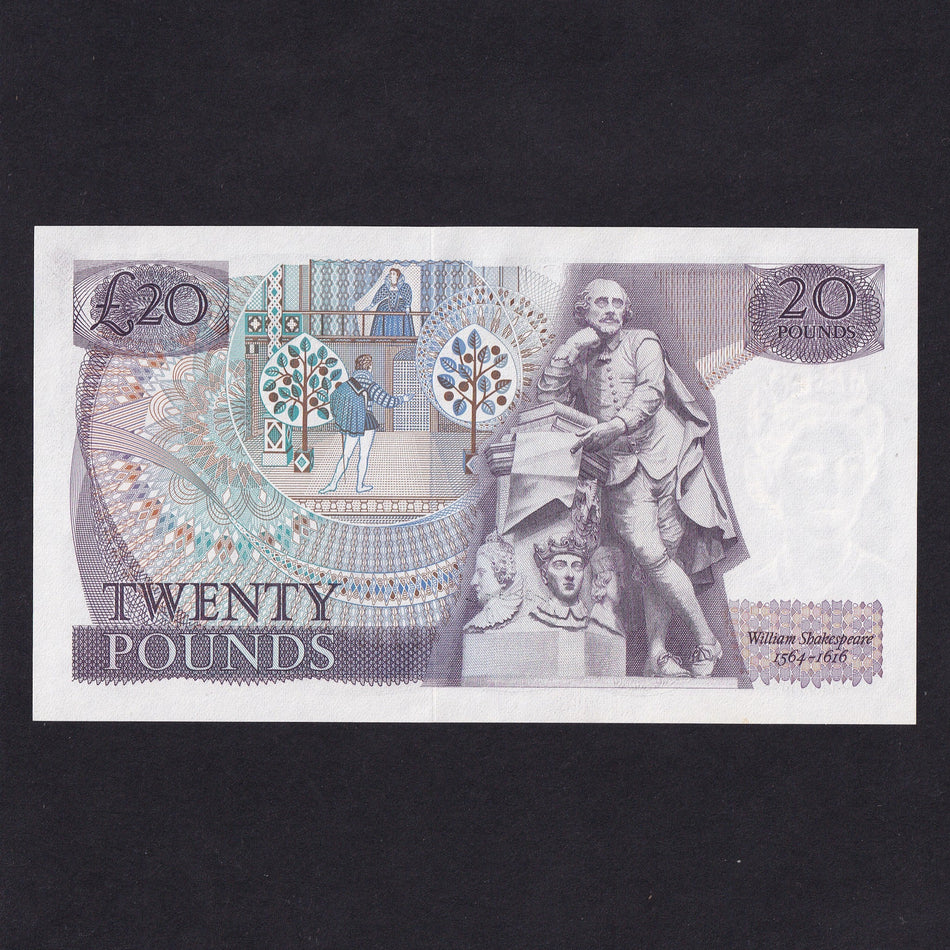 Bank of England (B328) Page, £20, A--, Good EF