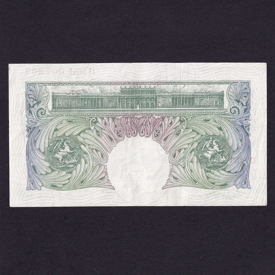 Bank of England (B273) O'Brien, £1, mid-series, EF