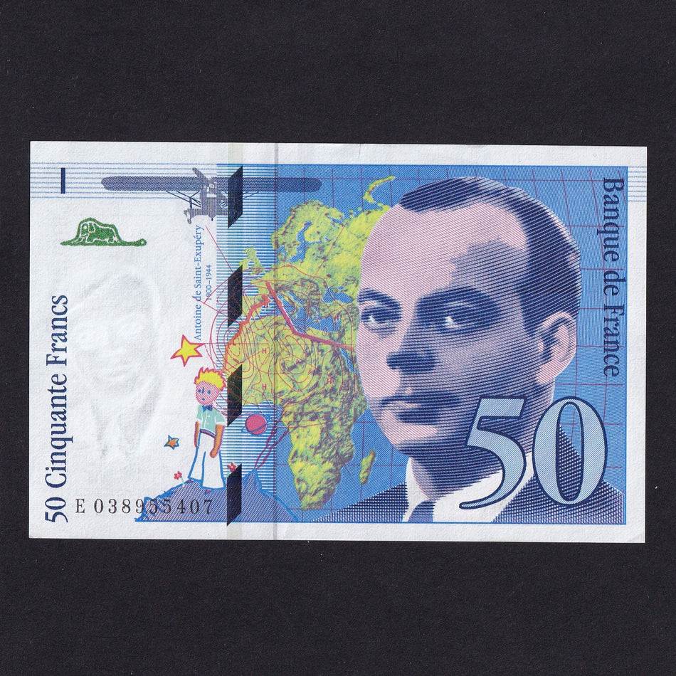 France (P157Ad) 50 Francs, 1997, A/UNC