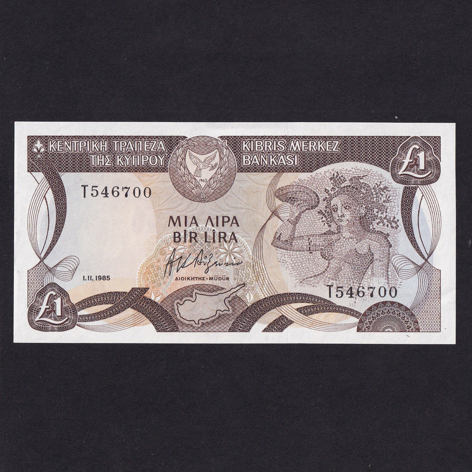 Cyprus (P50d) £1, 1984, UNC
