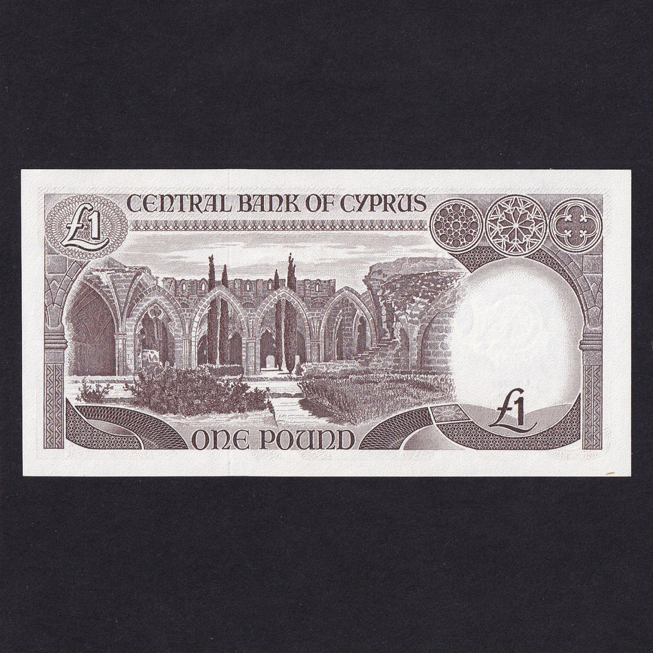 Cyprus (P50b) £1, 1982, UNC