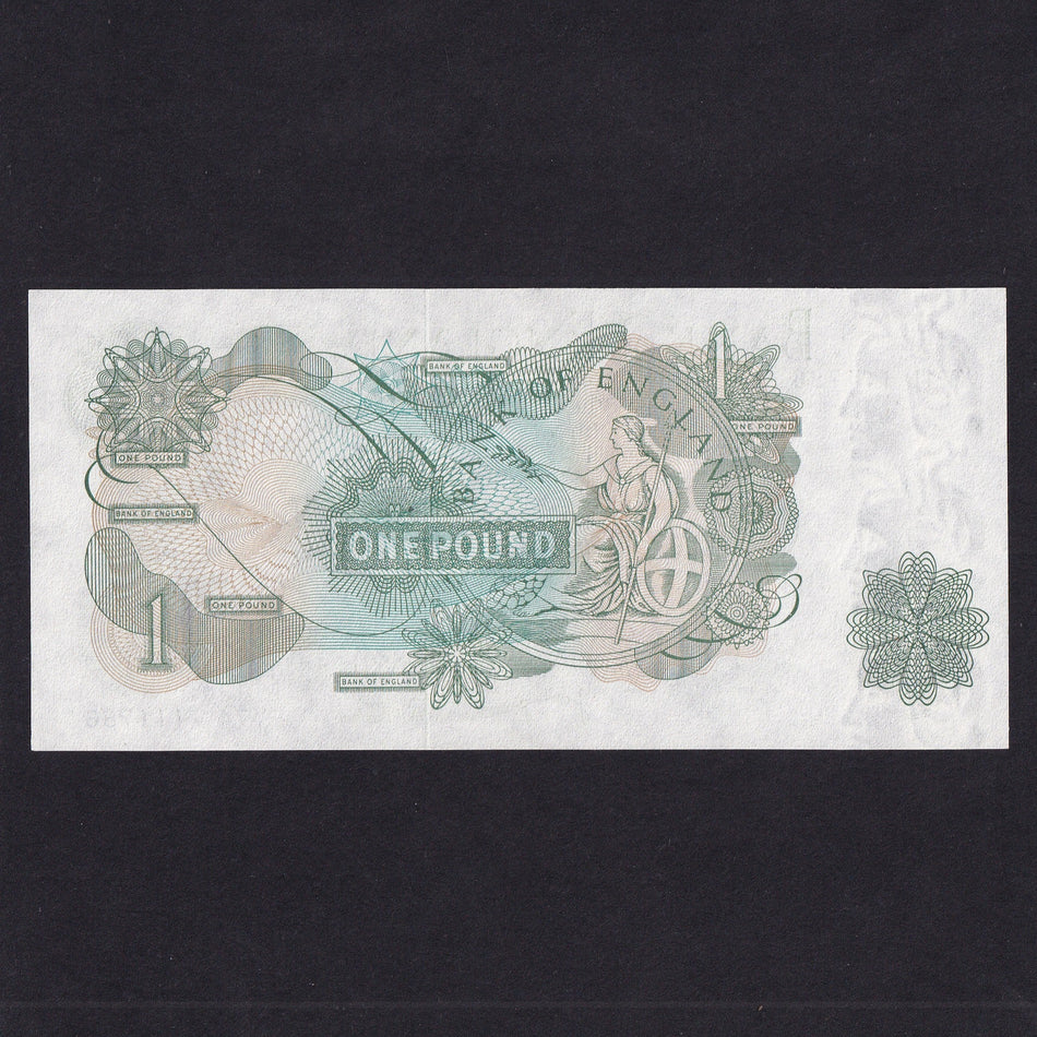 Bank of England (B320) Page, £1, LNNL, UNC