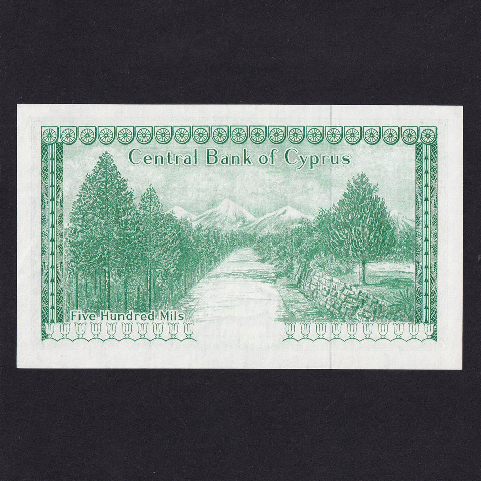 Cyprus (P42l) 500 Mills, 1st September 1979, UNC