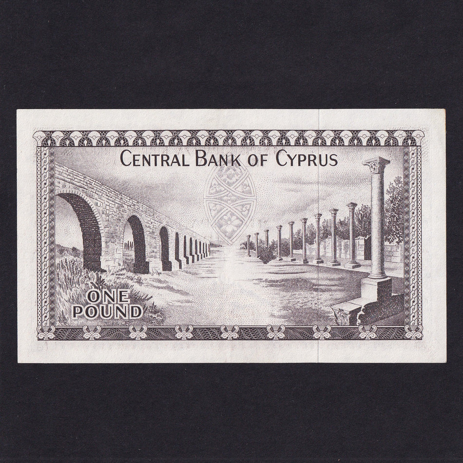 Cyprus (P43d) £1, 1st March 1971, E/43 035847, EF