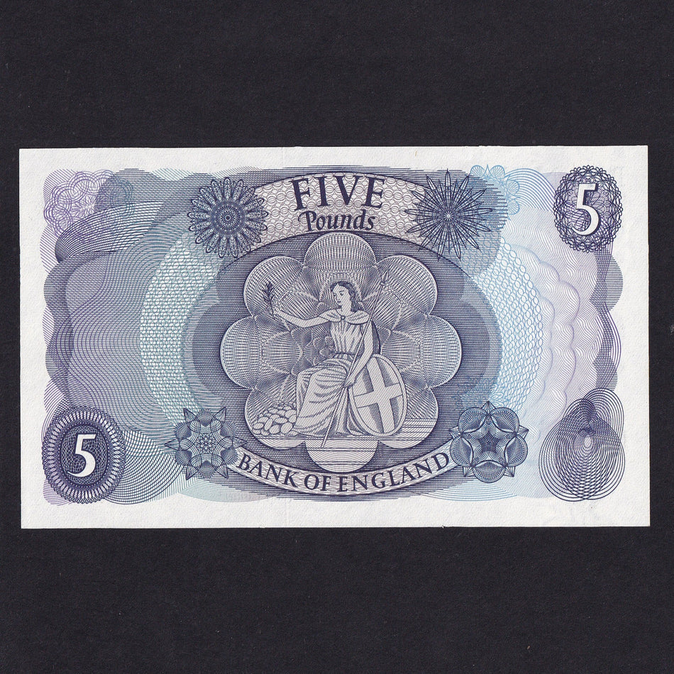 Bank of England (B325) Page, £5 replacement, 12M 726322, UNC