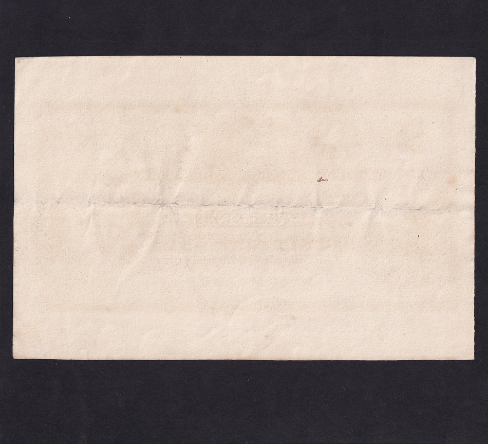 Provincial - North of England Joint Stock Banking Co., £5 obverse proof, 1832, Outing 1512a, EF