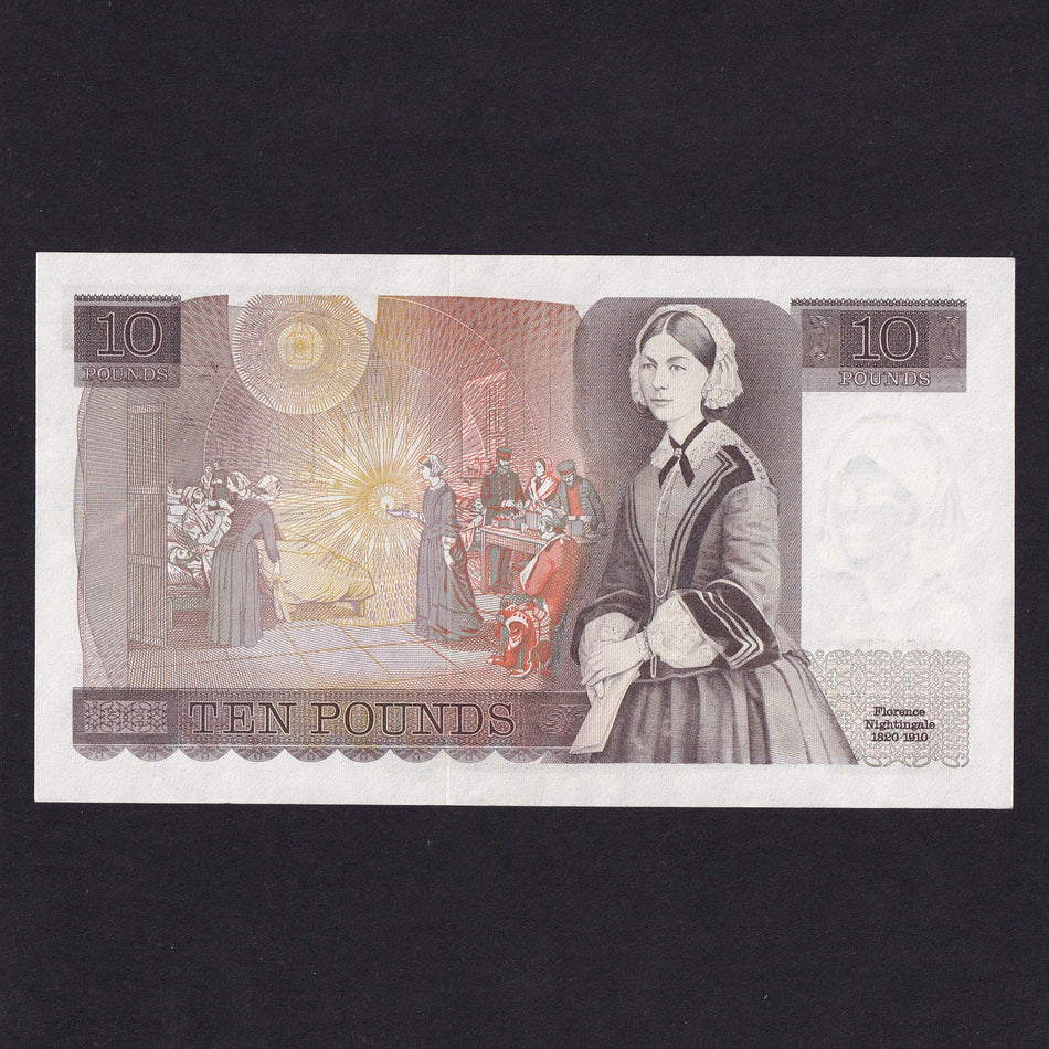 Bank of England (B347) Somerset, £10, first series, 10A, Good EF