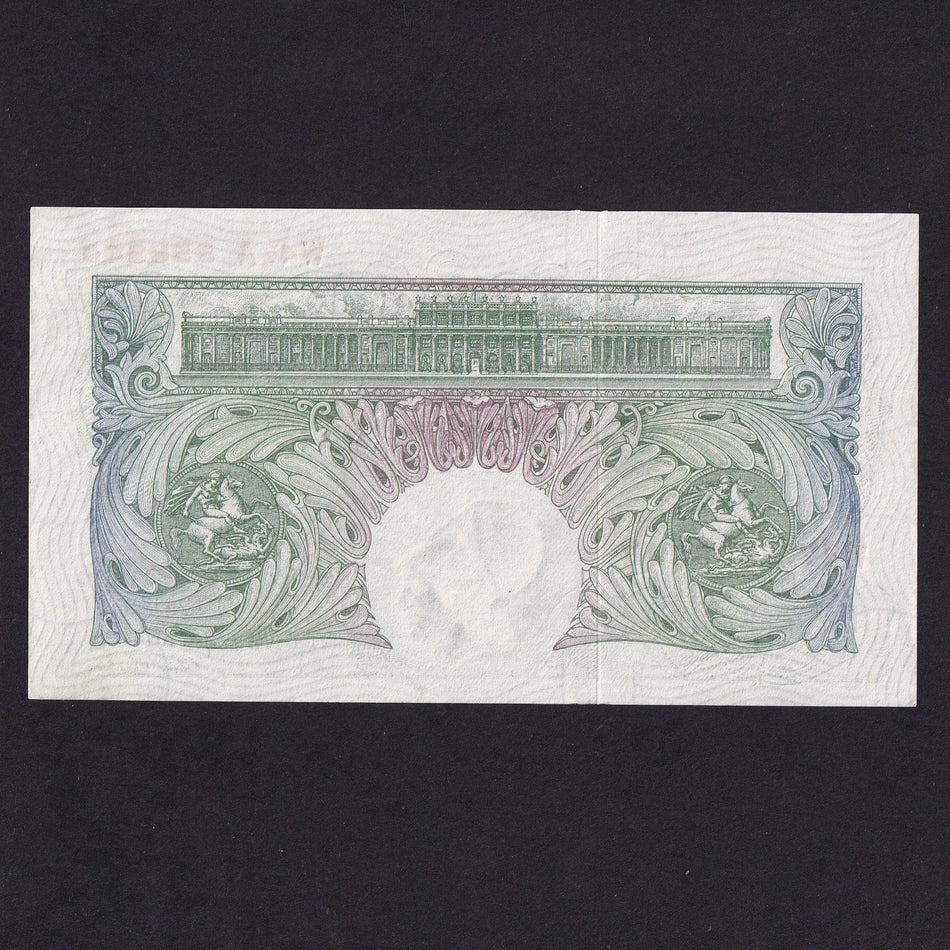 Bank of England (B260) Peppiatt, £1, W74A, with thread, EF