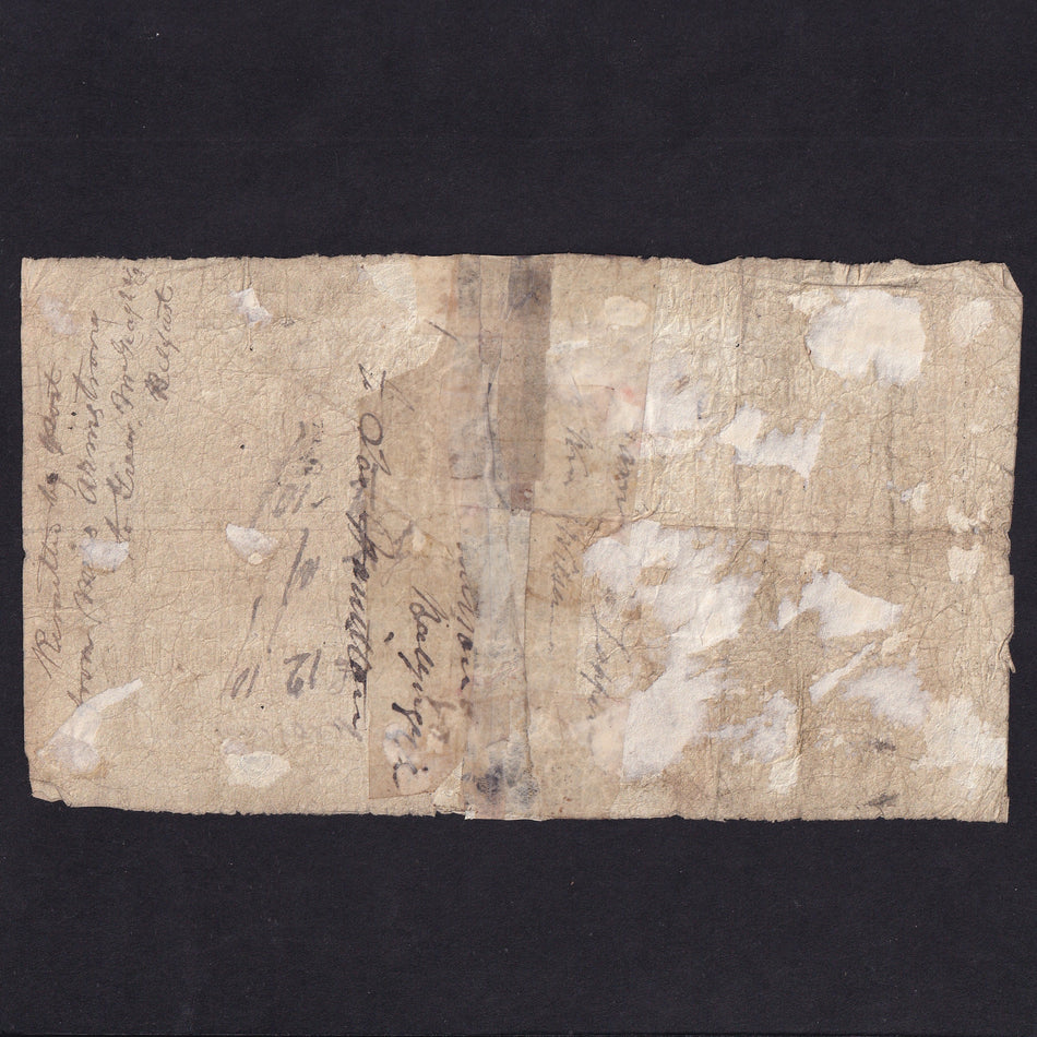 Ireland (P283) Provincial Bank of Ireland, £5, 1832, William IV, PR14, split and re-joined different halves, VG