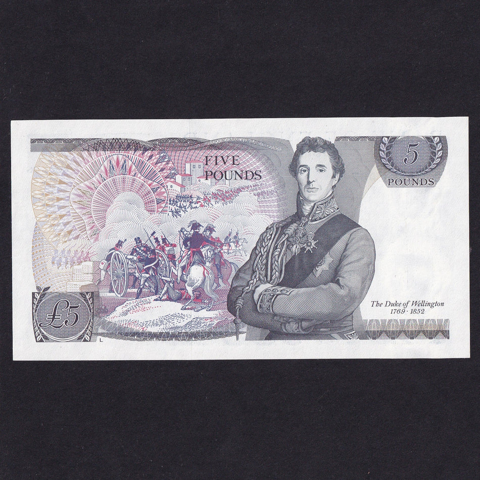 Bank of England (B343) Somerset, £5, first million & superb low serial, DN01 000087, UNC