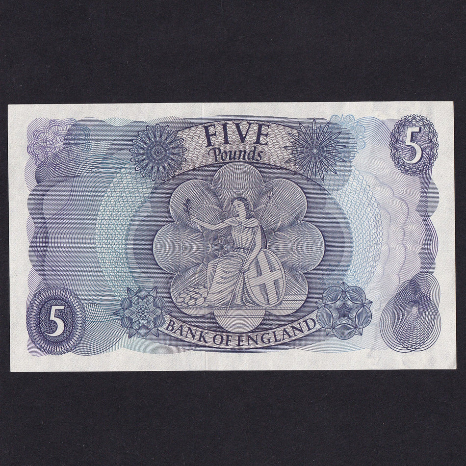 Bank of England (B312) Fforde, £5, Z29, Good EF