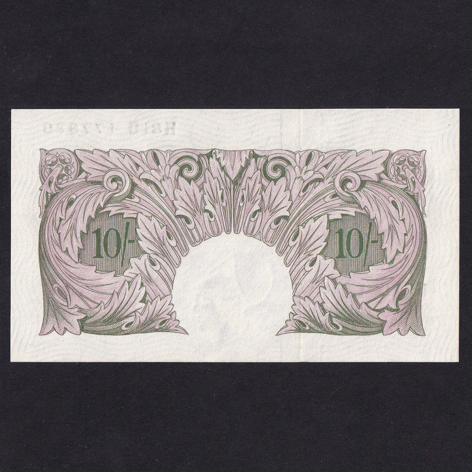 Bank of England (B251) Peppiatt, 10 Shillings, mauve, H81D 177819, UNC